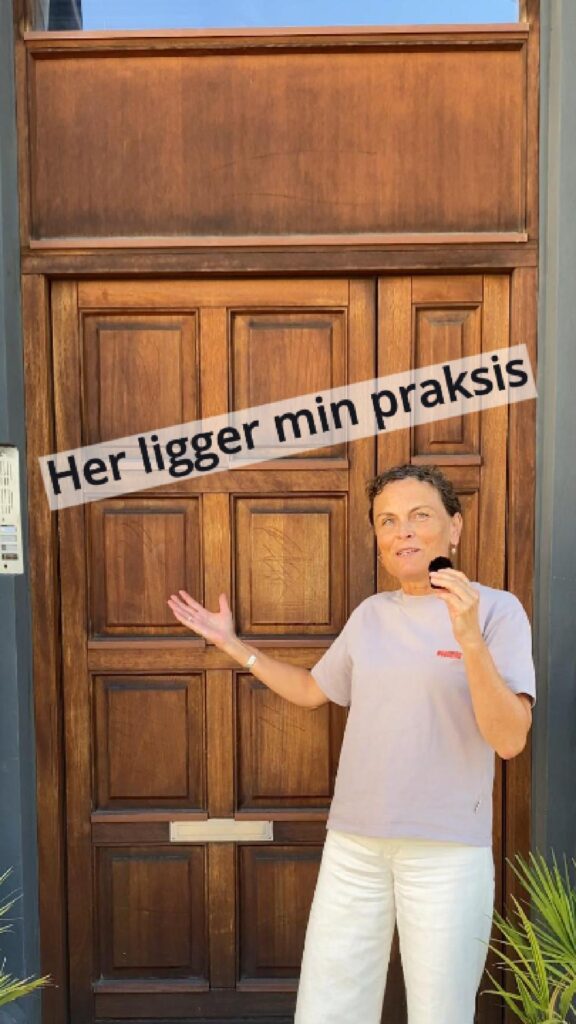 Her ligger min praksis // M.P.Bruuns Gade 59